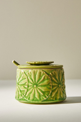 Lilypad Sugar Pot | AnthroLiving