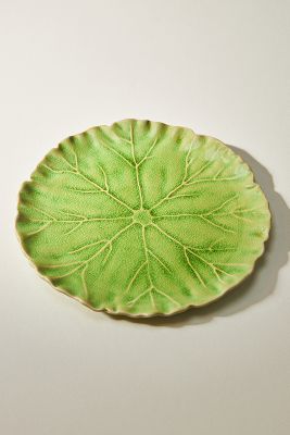 Anthropologie Lilypad Dinner Plate By  In Assorted Size Dinner