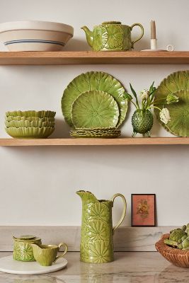 Anthropologie Lilypad Pasta Bowl In Assorted