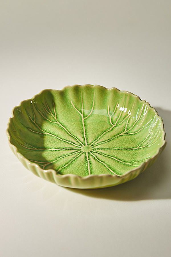 Anthropologie Lilypad Pasta Bowl By  In Assorted Size Bowl