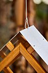 Triangle Hanging Bird Table #1