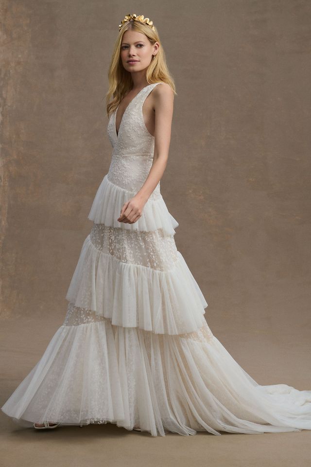 Anthropologie wedding cheap dresses