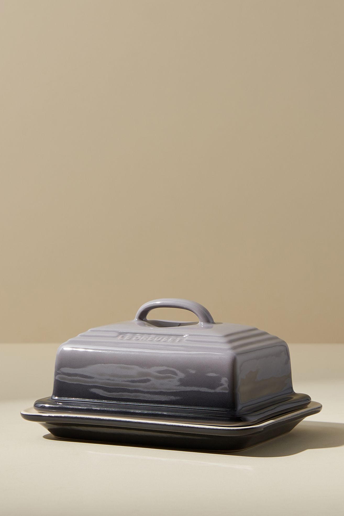 Le Creuset European Butter Dish - Oyster, One Size