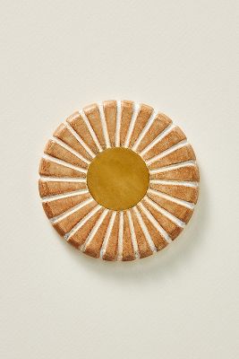 Anthropologie Gulliver Coaster By  In Brown Size Coasters