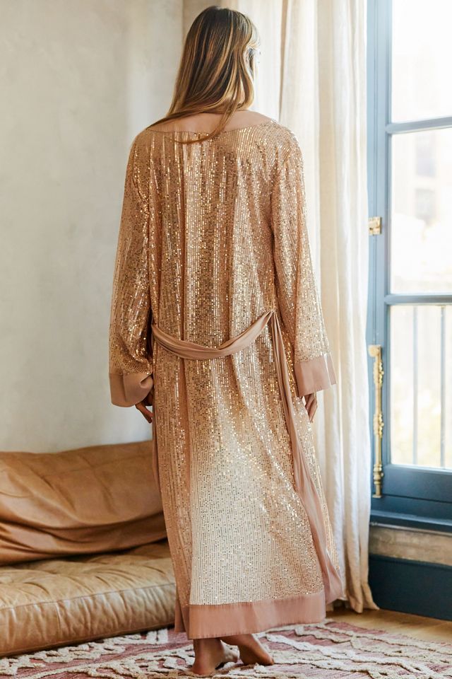 By Anthropologie Sequin Robe #2