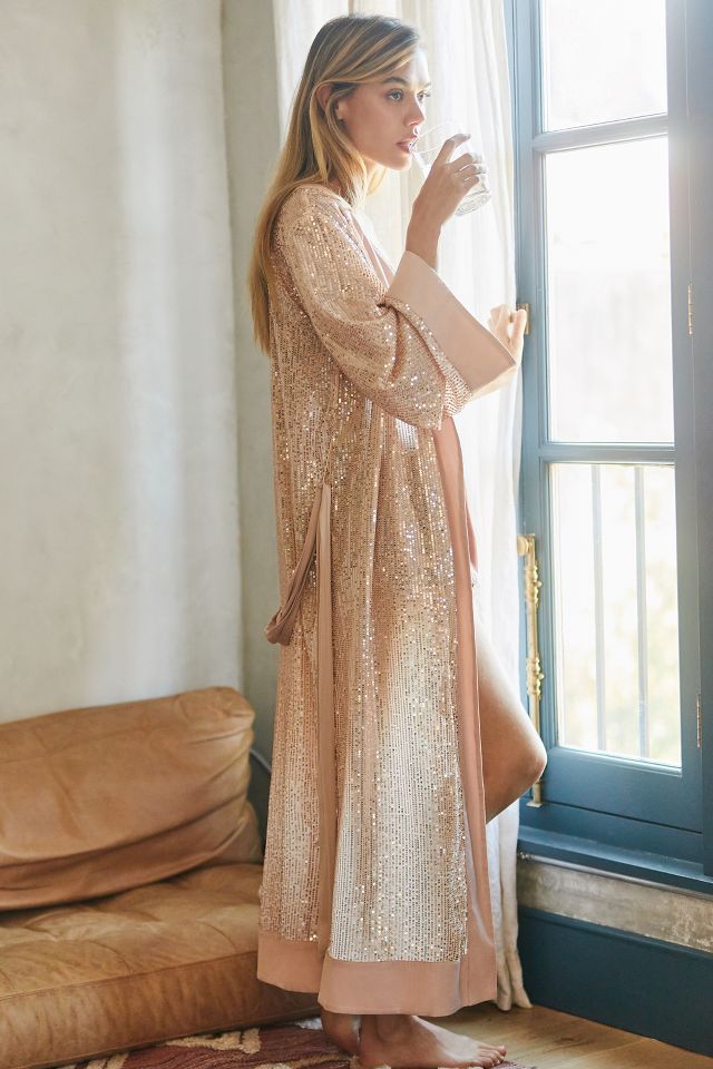 Sequins robe best sale