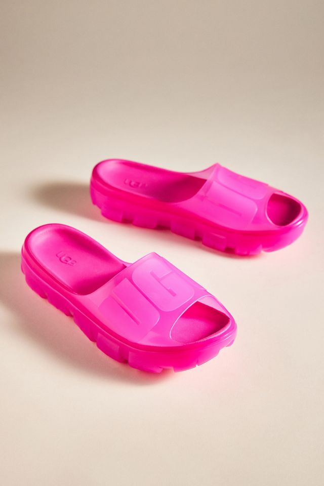 UGG Jella Clear Slide Sandals | Anthropologie