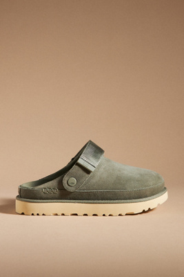 Shop Ugg Goldenstar Clogs In Green