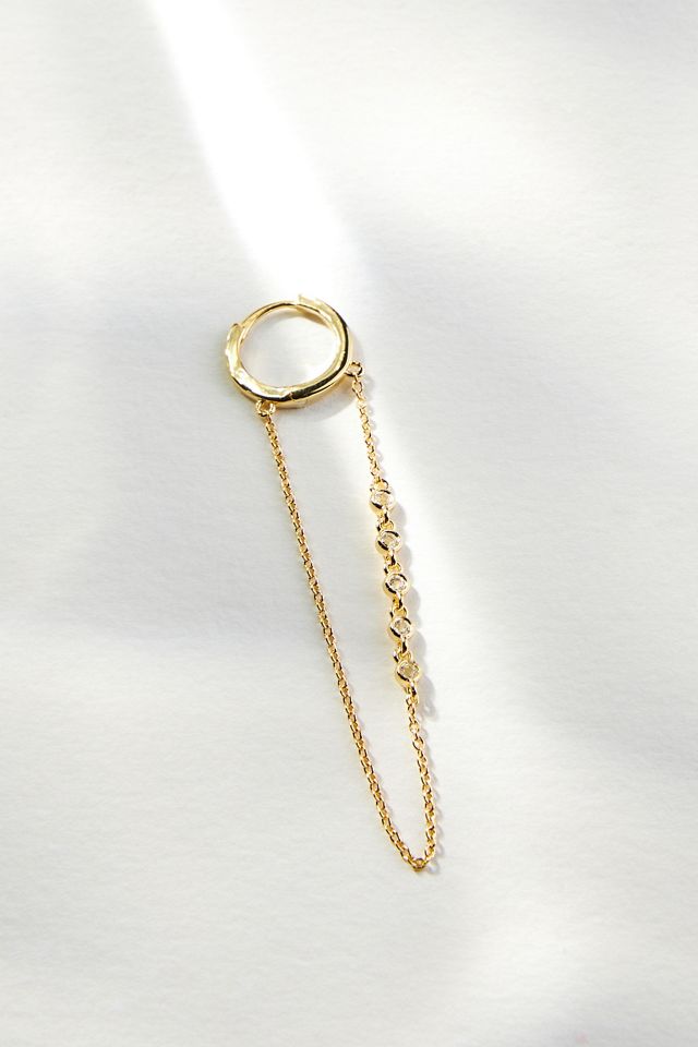 Jennifer Zeuner 14k Gold Mira Earrings #1