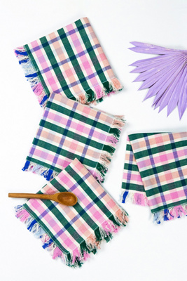 Anthro Party Napkins, Set of 4