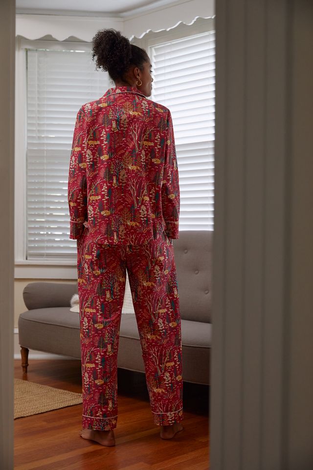 Printfresh Fox Long-Sleeve Sleep Set #3