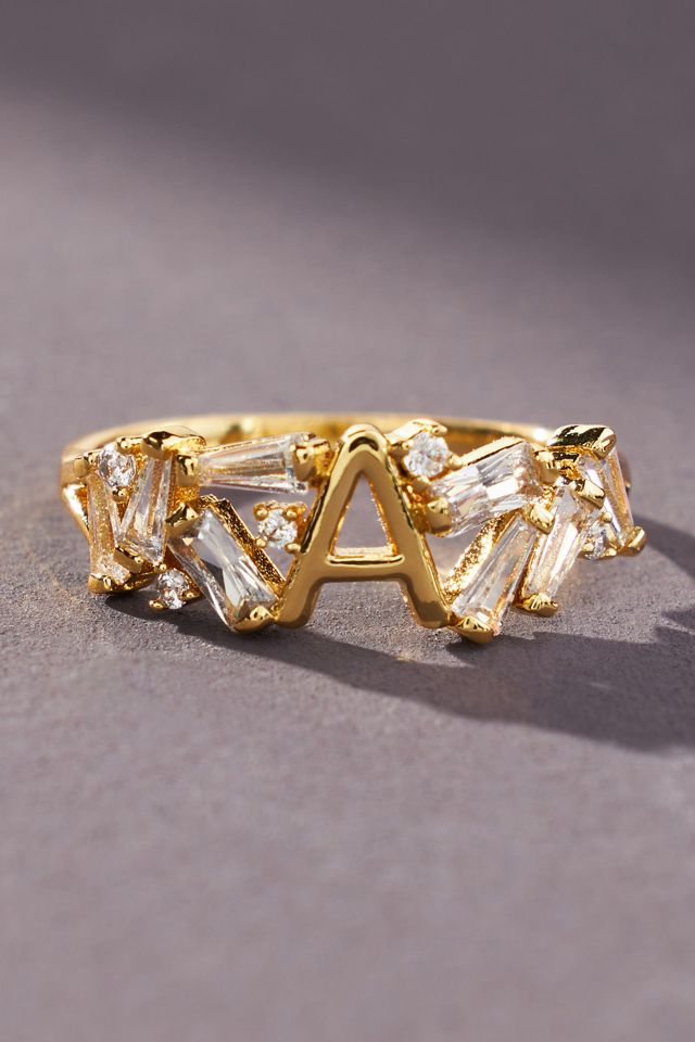 Set of Three Stackable Monogram Rings #2