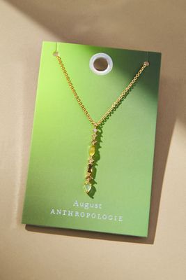 Birthstone Pendant Necklace
