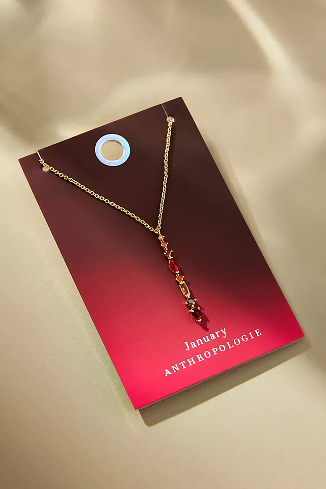 anthropologie.com | Birthstone Pendant Necklace