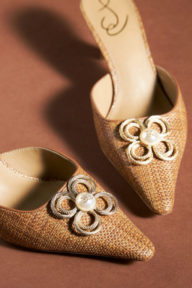 メルローズ　アンサンブル Sam Edelman Bianka Kitten-Heel Mules | Anthropologie