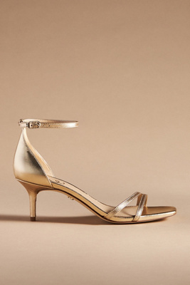 Sam Edelman Peonie Heels In Gold