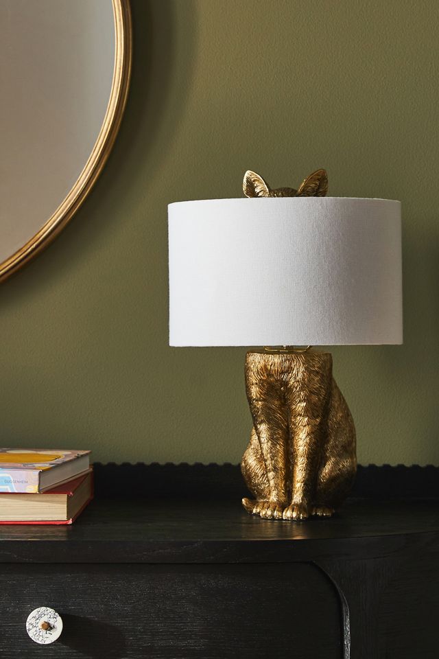 Tabby Table Lamp #1