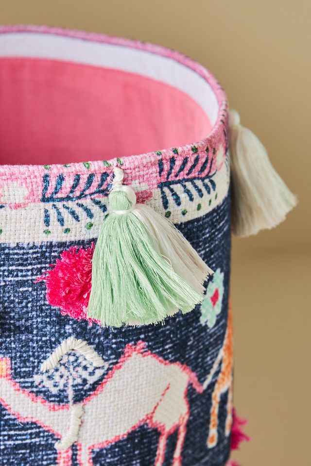 Tasseled Camel Storage Bin #2
