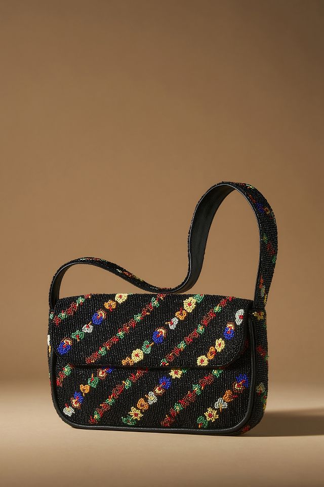 Anthropologie beaded bag sale