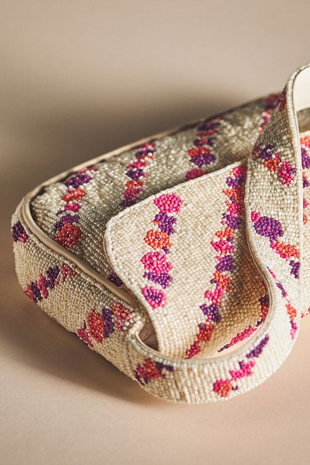 The Fiona Beaded Bag: Floral Edition