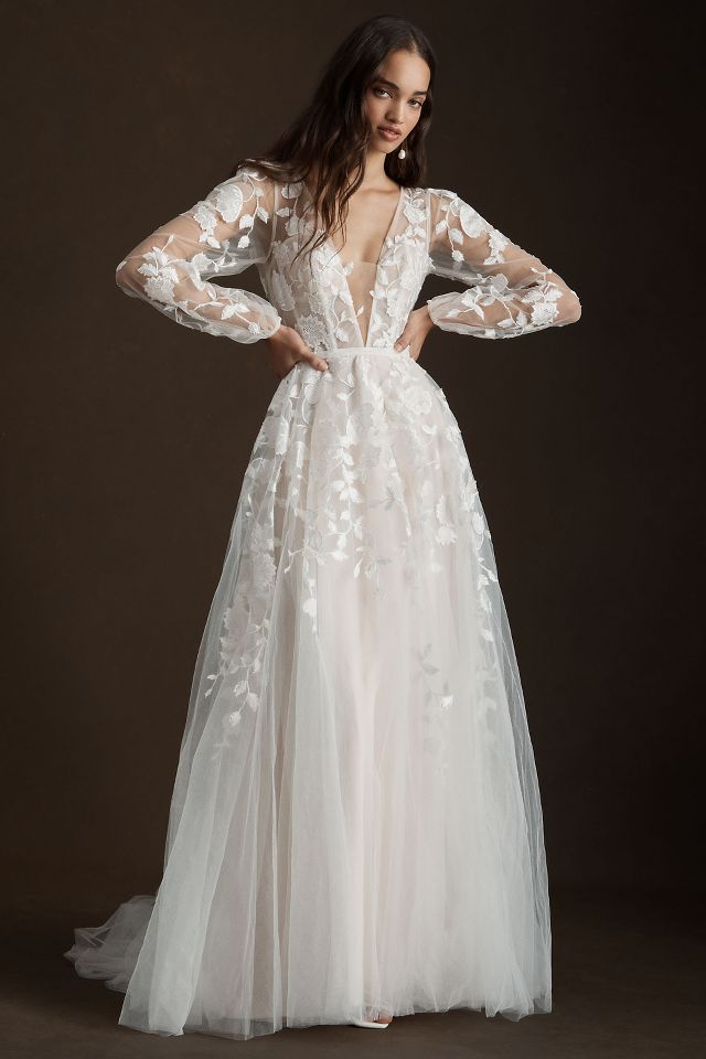 Anthropologie clearance wedding dress