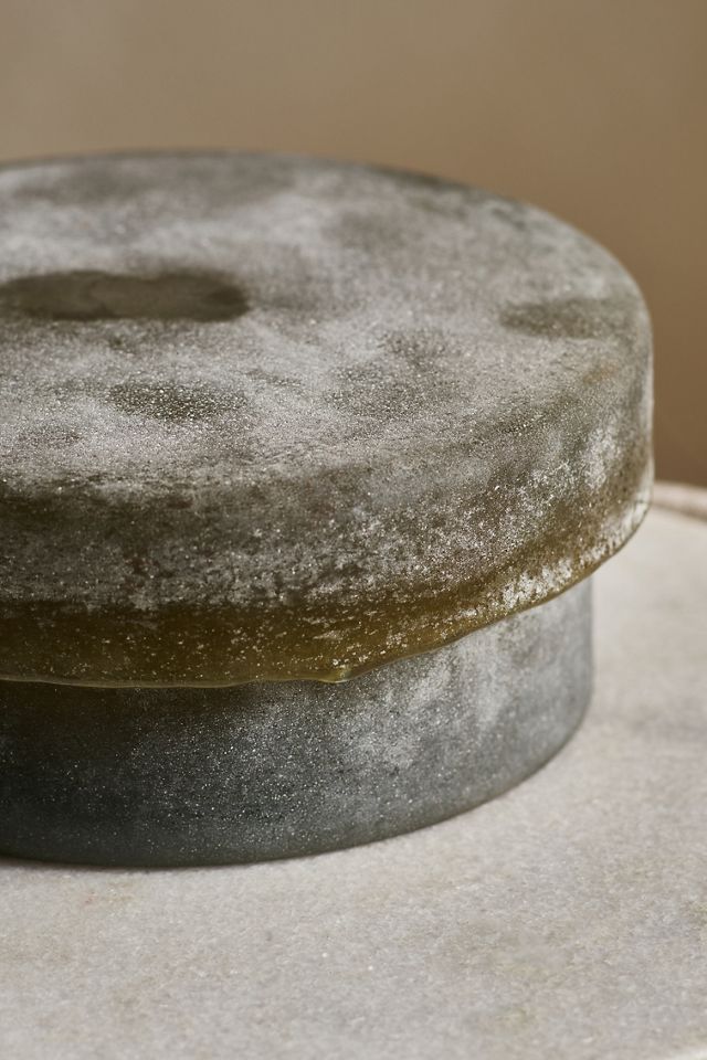 Linnea Sanded Glass Jar Candle Collection #2