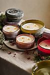 Linnea Sanded Glass Jar Candle Collection #3