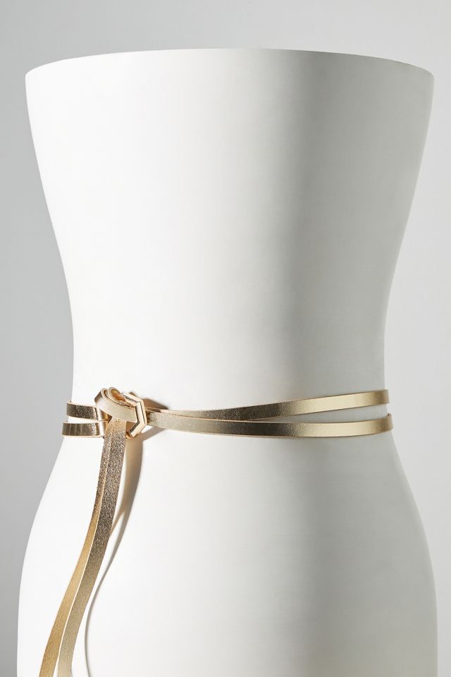 Skinny Double Wrap Belt #2