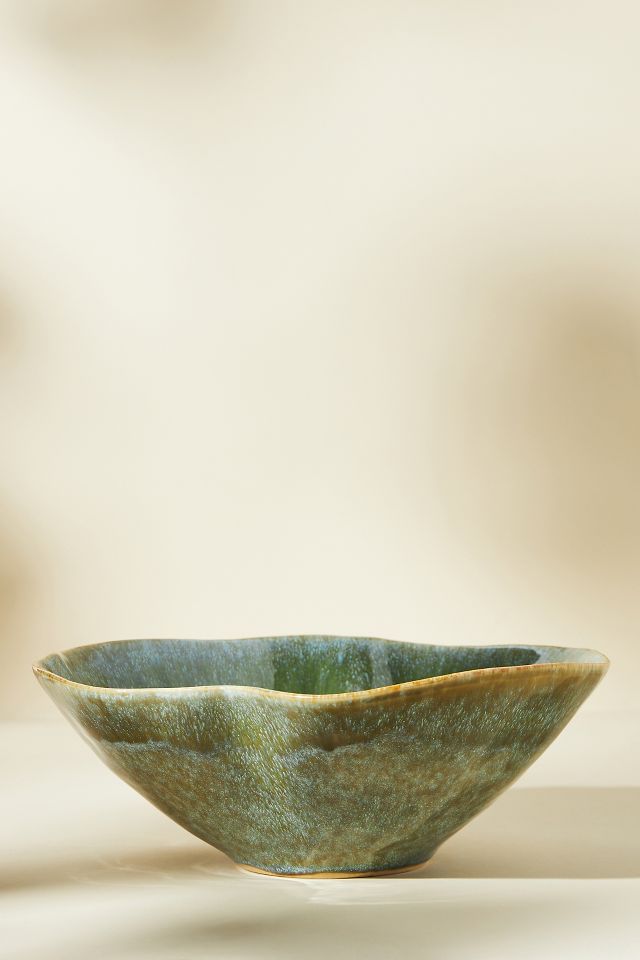 Green 2025 serving bowl