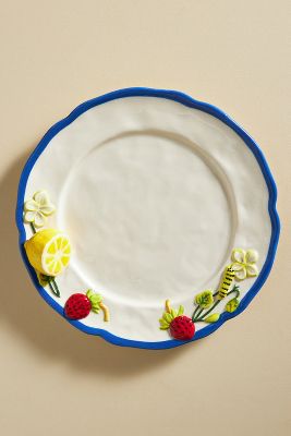 Anthropologie Faye Dessert Plate