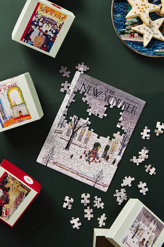 The New Yorker Puzzle Advent Calendar AnthroLiving