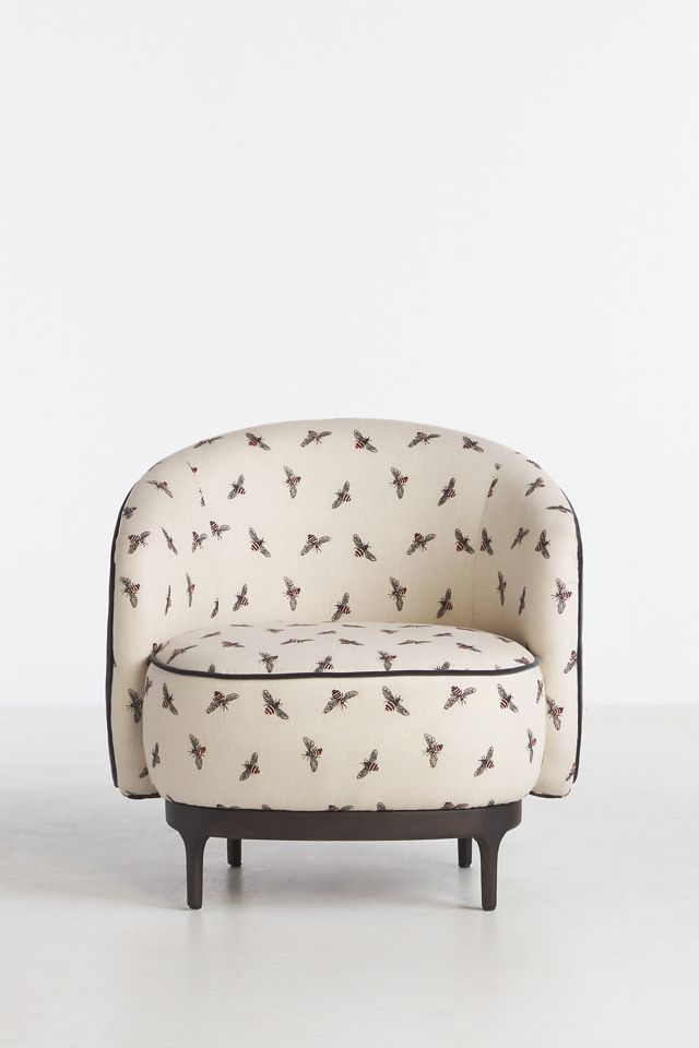 Embroidered Brigitta Fae Occasional Chair #1