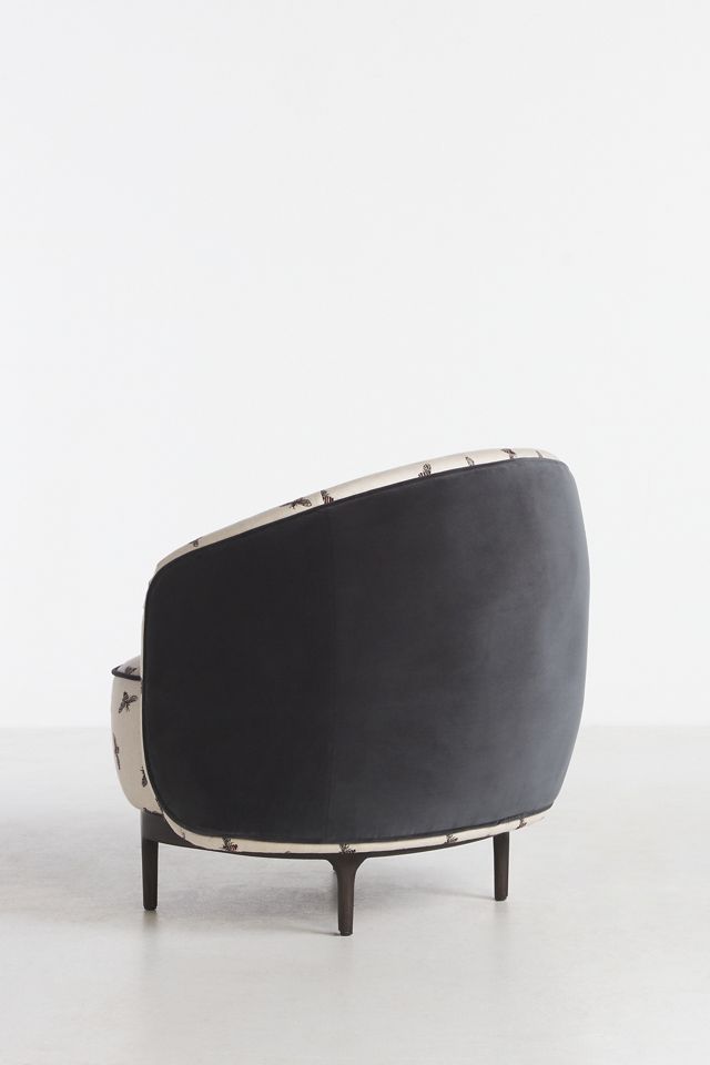 Embroidered Brigitta Fae Occasional Chair #4
