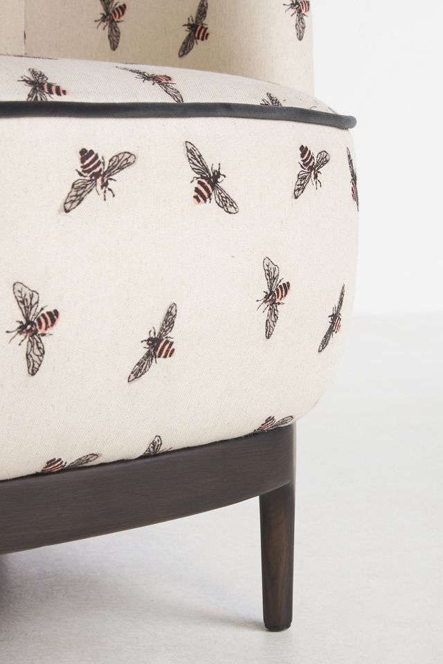 Embroidered Brigitta Fae Occasional Chair #5