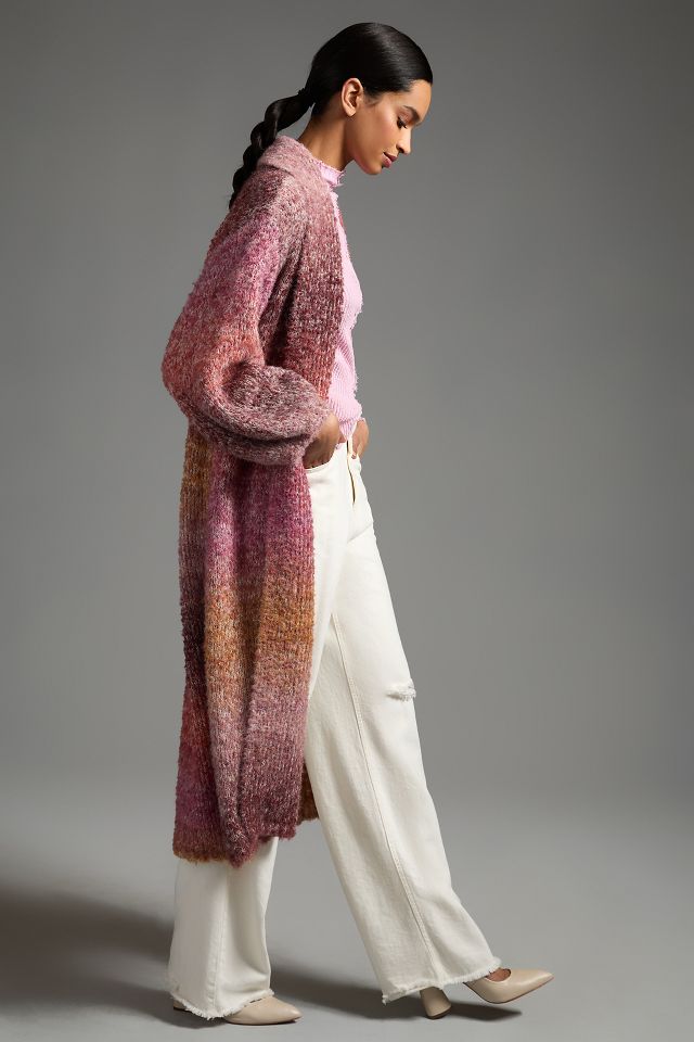 By Anthropologie Ombré Knit Duster #5
