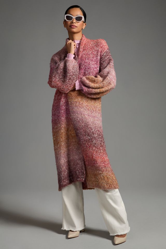 By Anthropologie Ombré Knit Duster #1