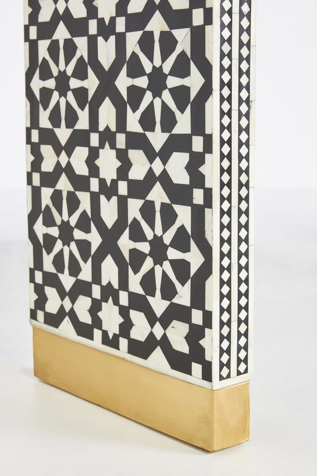 Moroccan Waterfall Inlay Console Table #2