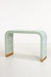 Moroccan Waterfall Inlay Console Table | Anthropologie UK