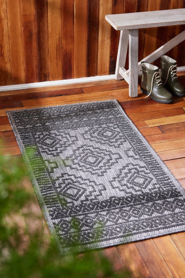 Geo Border Indoor/Outdoor Rug #2
