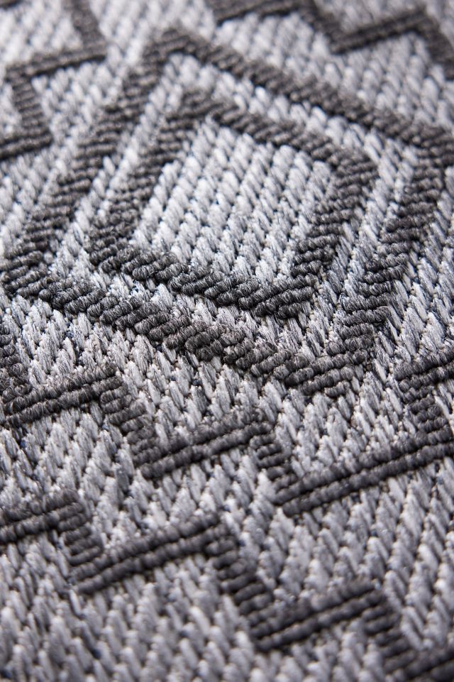 Geo Border Indoor/Outdoor Rug #5
