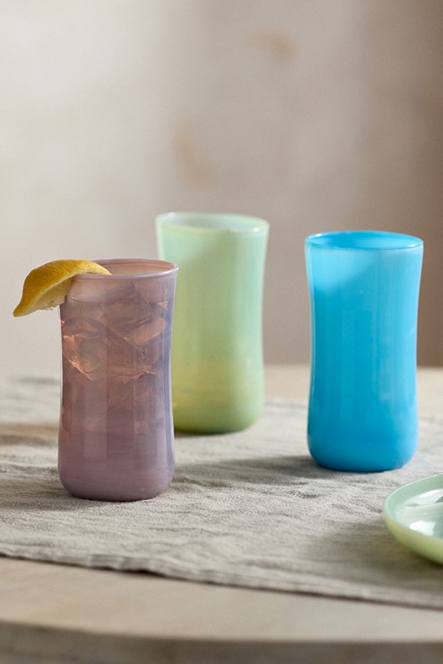 Milky Glass Tumbler #1