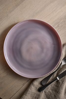 Milky Glass Plate