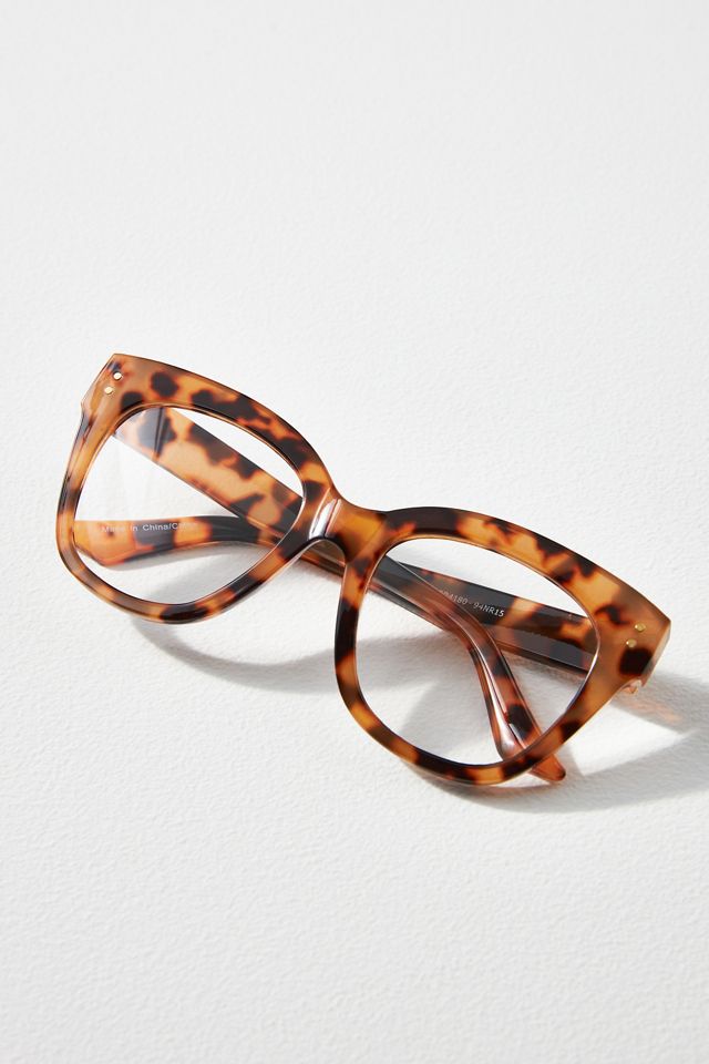 Oversized Tortoiseshell Reading Glasses Anthropologie
