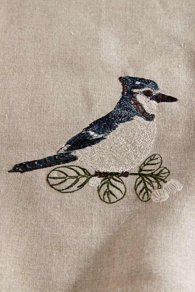 Coral & Tusk 刺繍アート 小鳥／リネン Coral & Tusk 刺繍アート 小鳥／リネン Coral & Tusk Bird Dish Towel