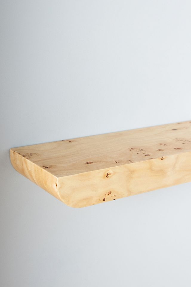 Tamara Floating Burl Shelf #3