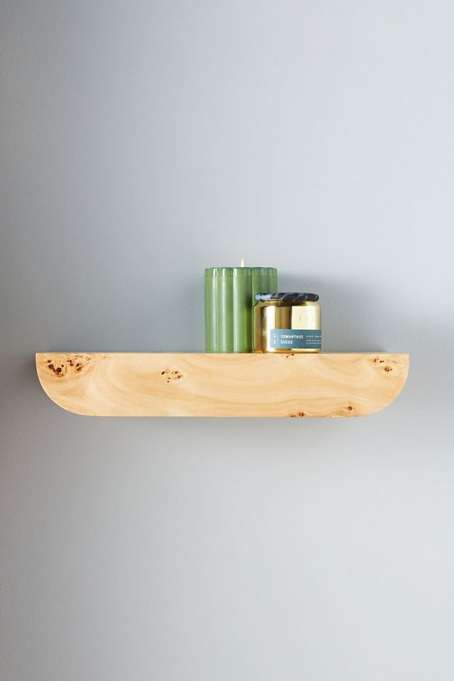 Tamara Floating Burl Shelf #2