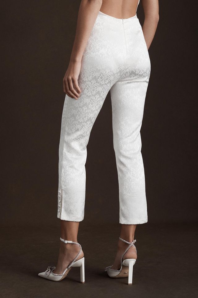 V. Chapman The Paul Floral Brocade Bridal Pants #2