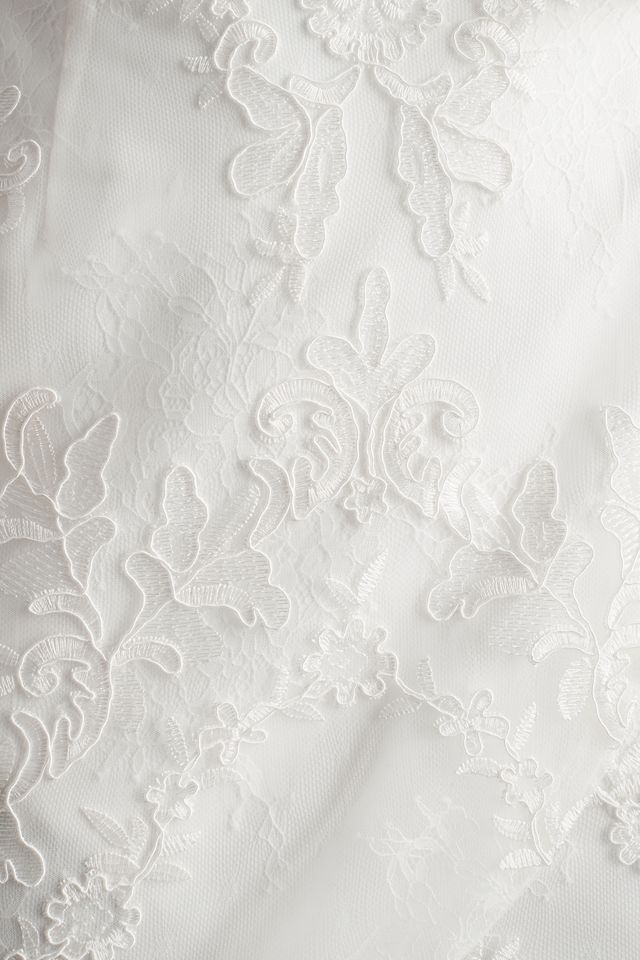 V. Chapman Nigella Corset Side-Wrap Lace Mini Dress #3