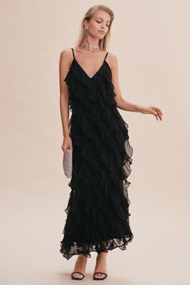 Bhldn Jia Dress In Black