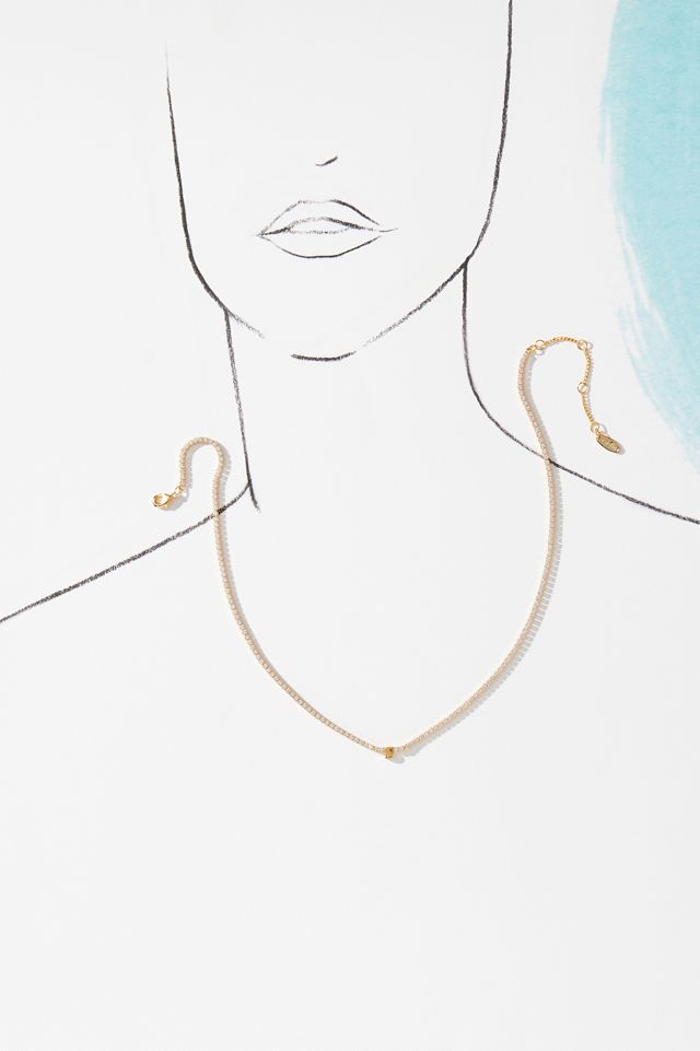 Monogram Pavé Necklace #3